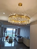 GobekUsa Modern Crystal Chandelier Lighting for Dining Room
