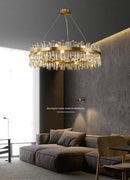 GobekUsa Modern Crystal Chandelier Lighting for Dining Room