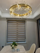 GobekUsa Modern Crystal Chandelier Lighting for Dining Room