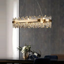 GobekUsa Modern Crystal Chandelier Lighting for Dining Room