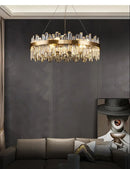 GobekUsa Modern Crystal Chandelier Lighting for Dining Room