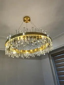 GobekUsa Modern Crystal Chandelier Lighting for Dining Room