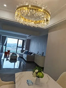 GobekUsa Modern Crystal Chandelier Lighting for Dining Room