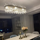 GobekUsa Modern Crystal Chandelier Lighting for Dining Room