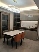 GobekUsa Modern Crystal Chandelier Lighting for Dining Room