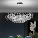 GobekUsa Modern Crystal Chandelier with LED Lighting
