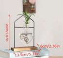 GobekUsa Modern Crystal Glass Test Tube Vase