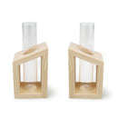 GobekUsa Modern Crystal Glass Test Tube Vase
