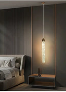 GobekUsa Modern Crystal Pendant Light with Gold Fixtures - Home Decor