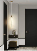 GobekUsa Modern Crystal Pendant Light with Gold Fixtures - Home Decor