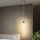 GobekUsa Modern Crystal Pendant Light with Gold Fixtures - Home Decor