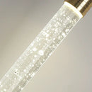 GobekUsa Modern Crystal Pendant Light with Gold Fixtures - Home Decor