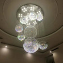 GobekUsa Modern Crystal Raindrop Chandelier - 13 Lights