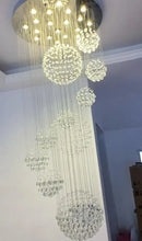 GobekUsa Modern Crystal Raindrop Chandelier - 13 Lights