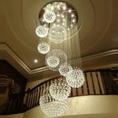 GobekUsa Modern Crystal Raindrop Chandelier - 13 Lights