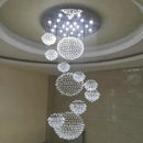 GobekUsa Modern Crystal Raindrop Chandelier - 13 Lights