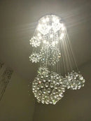 GobekUsa Modern Crystal Raindrop Chandelier - 13 Lights