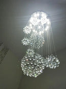 GobekUsa Modern Crystal Raindrop Chandelier - 13 Lights