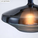 GobekUsa Modern Dining Room Pendant Light with Geometric Glass Shade