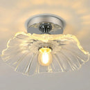 Modern flower vintage glass ceiling light for bedroom by Decorbites
