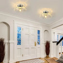Modern flower vintage glass ceiling light for bedroom by Decorbites