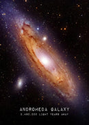 Modern galaxy canvas wall art set of 6 – living room framed prints