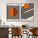 GobekUsa Modern Geometric Canvas Wall Art Prints