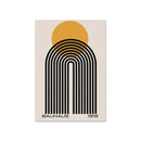 GobekUsa Modern Geometric Canvas Wall Art Prints