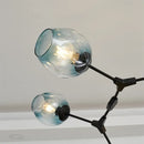 GobekUsa Modern Glass Ball LED Chandelier - Home Decor