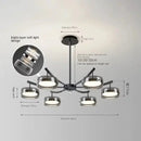 GobekUsa Modern Glass Dining Table Pendant Light by Decorbites