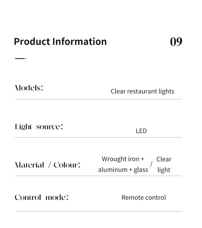 GobekUsa Modern Glass Dining Table Pendant Light, photo 30 of 38