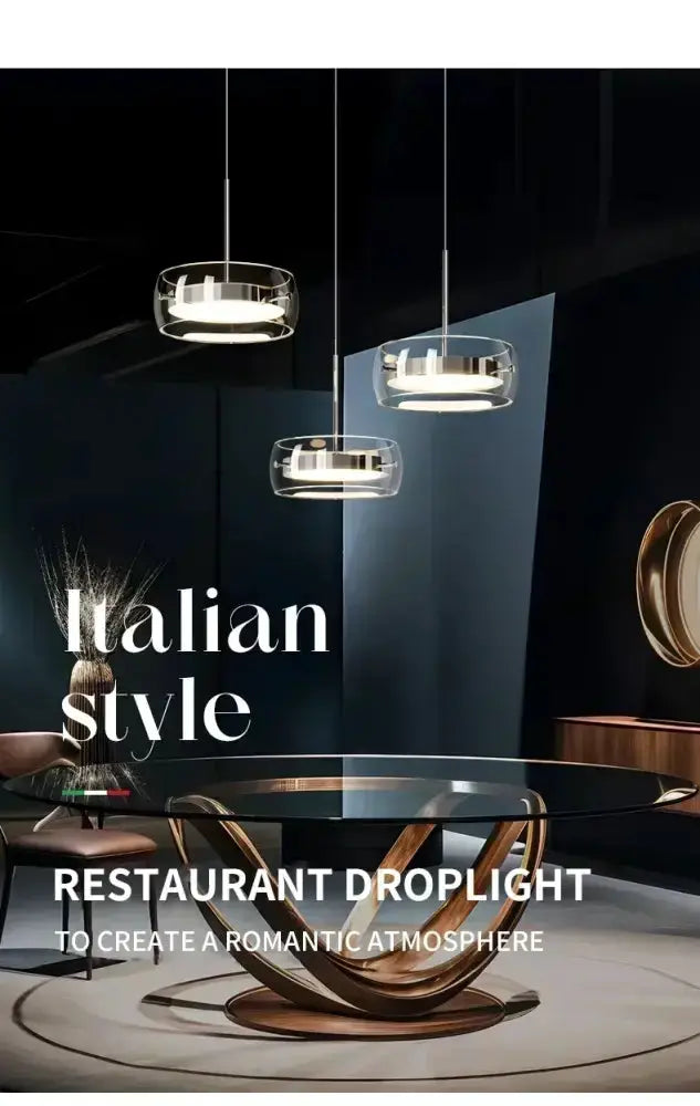 GobekUsa Modern Glass Dining Table Pendant Light, photo 12 of 38