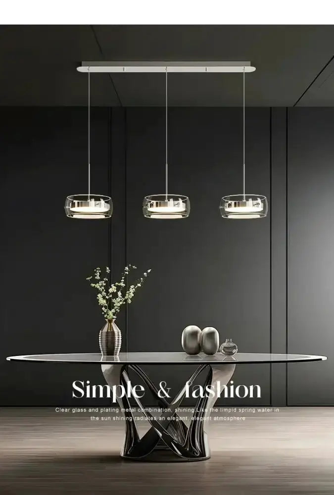GobekUsa Modern Glass Dining Table Pendant Light, photo 33 of 38