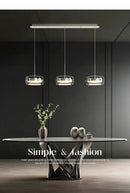 GobekUsa Modern Glass Dining Table Pendant Light by Decorbites