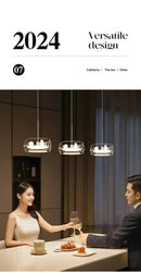 GobekUsa Modern Glass Dining Table Pendant Light by Decorbites