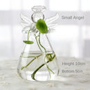 Modern tapered glass vase terrarium – living room decoration by Decorbites