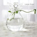 Modern tapered glass vase terrarium – living room decoration by Decorbites