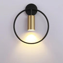 GobekUsa Modern Gold & Black Wall Sconce