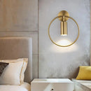 GobekUsa Modern Gold & Black Wall Sconce