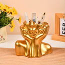 GobekUsa Modern Human Body Shape Resin Vase