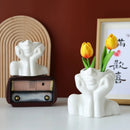 GobekUsa Modern Human Body Shape Resin Vase