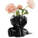GobekUsa Modern Human Body Shape Resin Vase