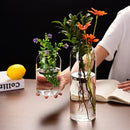 GobekUsa Modern Hydroponic Glass Flower Vase for Home & Wedding