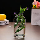 GobekUsa Modern Hydroponic Glass Flower Vase for Home & Wedding
