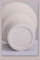 GobekUsa Modern Ins Style White Ceramic Spiral Vase