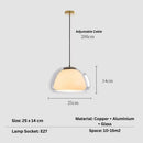 GobekUsa Modern Jelly Globe Glass Pendant Ligh