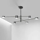 GobekUsa Modern LED Chandelier - Gold Black - Living Room - Bedroom
