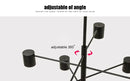 GobekUsa Modern LED Chandelier - Gold Black - Living Room - Bedroom