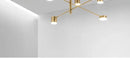 GobekUsa Modern LED Chandelier - Gold Black - Living Room - Bedroom