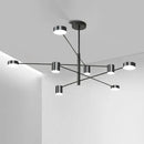 GobekUsa Modern LED Chandelier - Gold Black - Living Room - Bedroom